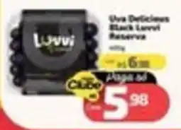 Supermercado Jacomar Uva Delicious Black Luvvi Reserva oferta