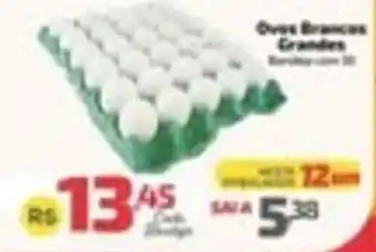 Supermercado Jacomar Ovos Brancos Grandes oferta