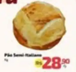 Supermercado Jacomar Pão Semi-Italiano oferta