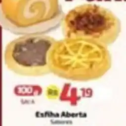 Supermercado Jacomar Esfiha Aberta Sabor oferta
