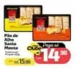 Supermercado Jacomar Pão de Alho Santa Massa oferta