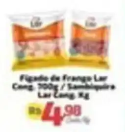 Supermercado Jacomar Figado de frango lar cong oferta