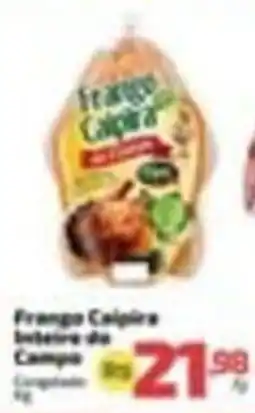 Supermercado Jacomar Frango Caipira Inteiro da Campo oferta