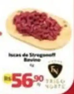 Supermercado Jacomar locas de Stroganoff bovino oferta