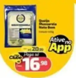 Supermercado Jacomar Queijo Mussarela Nato Bom oferta