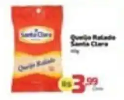 Supermercado Jacomar Queijo Ralado Santa Clara oferta