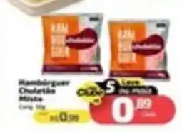Supermercado Jacomar Hambúrguer Chulete Misto oferta
