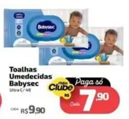 Supermercado Jacomar Toalhas Umedecidas Babysec Ultra C/ 48 oferta
