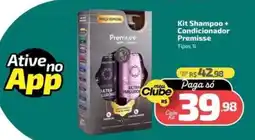 Supermercado Jacomar Kit Shampoo + Condicionador Premisse oferta