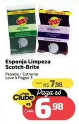 Supermercado Jacomar Esponja Limpeza Scotch-Brite oferta