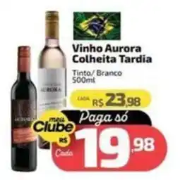 Supermercado Jacomar Vinho Aurora Colheita Tardia oferta