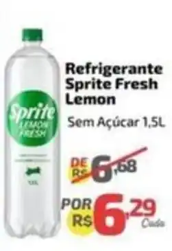 Supermercado Jacomar Refrigerante Sprite Fresh Lemon oferta
