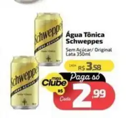 Supermercado Jacomar Água Tônica Schweppes oferta