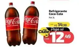 Supermercado Jacomar Refrigerante Coca-Cola oferta