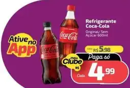 Supermercado Jacomar Refrigerante Coca-Cola Original/ Sem Açúcar oferta