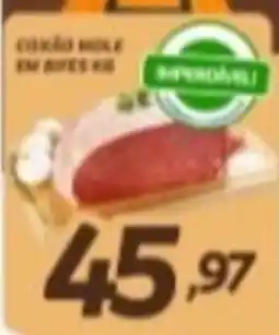 Chimar Supermercados coxão mole em bifes kg oferta