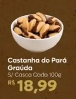 Peg Pese Castanha do Pará Graúda oferta