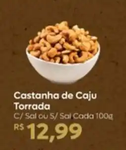 Peg Pese Castanha de Caju Torrada oferta