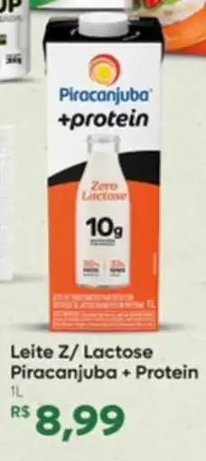 Peg Pese Leite z/ lactose piracanjuba + protein oferta