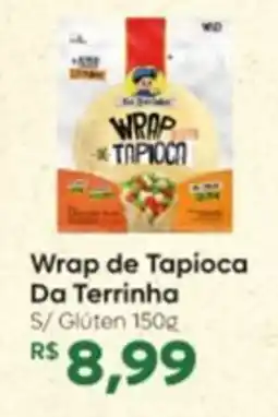 Peg Pese Wrap de tapioca da terrinha oferta