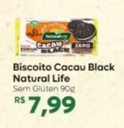 Peg Pese Biscoito Cacau Black Natural Life oferta