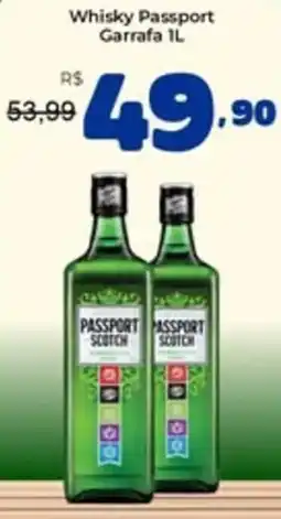 Unicompra Whisky Passport Garrafa 1L oferta