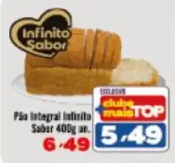 Rede Top Pão integral infinito sabor oferta