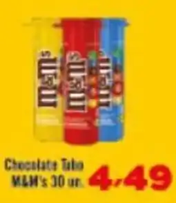 Rede Top Chocolate Tako M&M's oferta