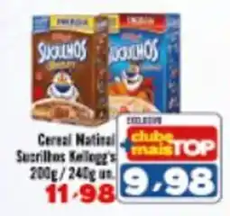 Rede Top Cereal Natinal Sucrilhos Kellogg's oferta