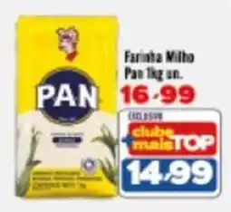 Rede Top Farinha Milho Pan oferta