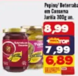 Rede Top Pepino/ Beterraba em Conserva Jardia oferta