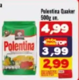 Rede Top Polentina Quaker oferta
