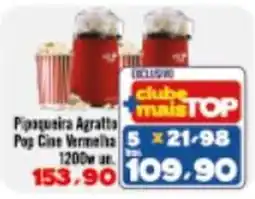 Rede Top Pipaquira Agratto Pop Cine Vermelha oferta