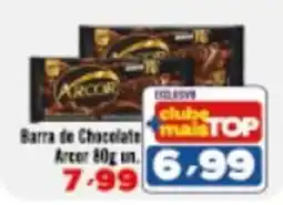 Rede Top Barra de Chocolate Arcor oferta