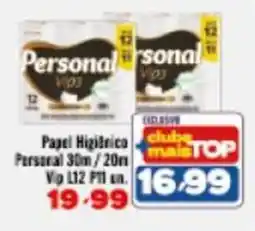 Rede Top Papel Higiênico Personal Vip oferta