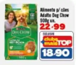 Rede Top Alimento p/ cães Adulto Dog Chow oferta