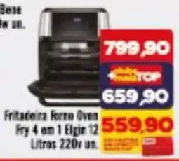 Rede Top Fritadeira Forno Oven Fry 4 em 1 Elgin 12 Litros 220v un. oferta