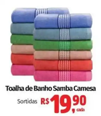 Toalha de Banho Samba Camesa