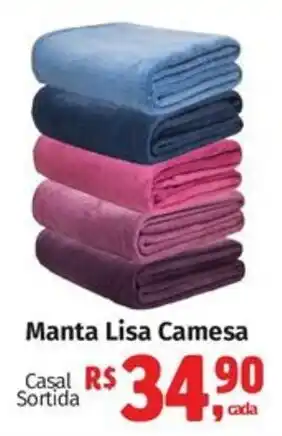 Manta Lisa Camesa