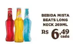 Bahamas Supermercados bebida mista beats long neck oferta