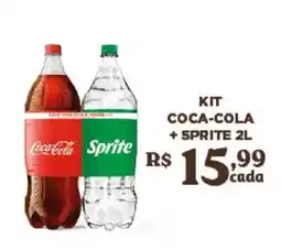 Bahamas Supermercados kit coca-cola + sprite oferta