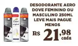 Bahamas Supermercados Desodorante aero dove feminino ou masculino oferta