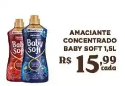 Bahamas Supermercados Amaciantes concentrado baby soft oferta