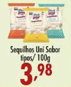 Confiança Supermercados Sequilhos Uni Sabor oferta