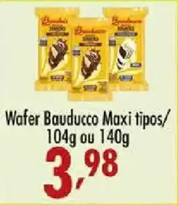 Confiança Supermercados Wafer Bauducco Maxi tipos oferta