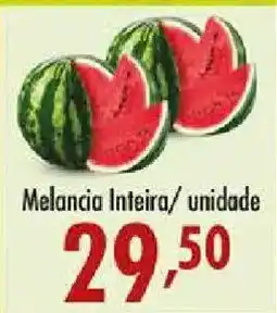 Confiança Supermercados Melancia Inteira/ unidade oferta