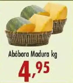 Confiança Supermercados Abóbora Madura oferta