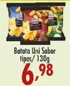 Confiança Supermercados Batata Uni Sabor oferta