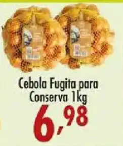 Confiança Supermercados Cebola fugita para conserva oferta