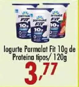 Confiança Supermercados logurte parmalat fit oferta